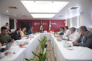 En Veracruz, secretaria Ejecutiva del SNSP encabeza mesas de seguridad