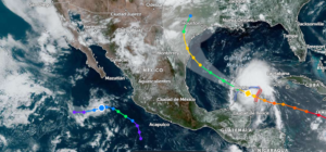 Beryl se dirige a Texas y a la costa noreste de México como una tormenta tropical