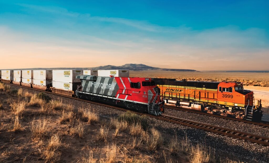 Ferromex, J.B. Hunt y BNSF lanzan nuevo servicio de alta velocidad México-EE.UU.