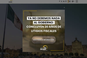Grupo Salinas concluye la totalidad de litigios fiscales con el gobierno de México