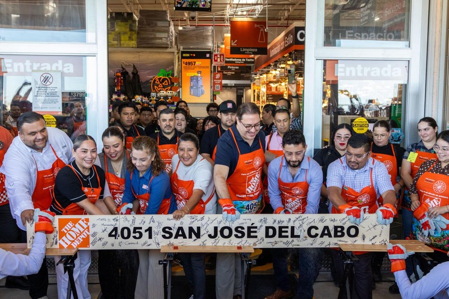 The Home Depot inauguró su primera tienda en San José del Cabo con una inversión de $690 millones de pesos.